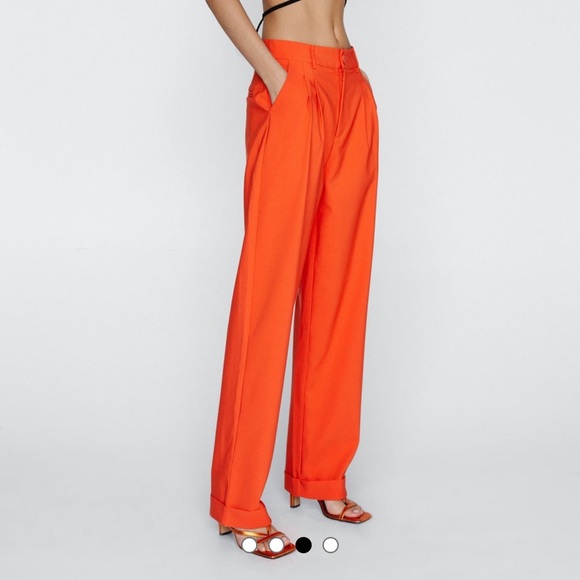 Orange trousers, size 4 - Picture 4 of 5
